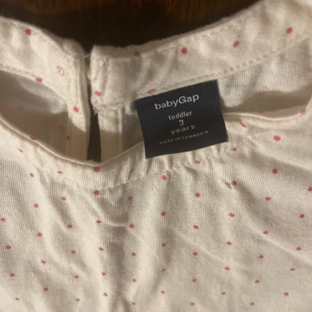 GAP | Pink Polka Dot Dress | Girl 3t
